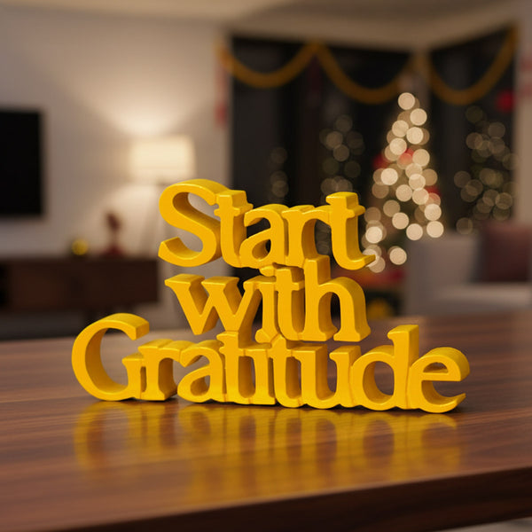 Start With Gratitude
