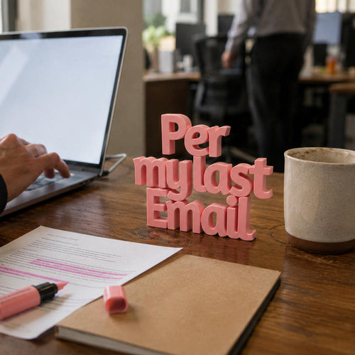 Per my last email
