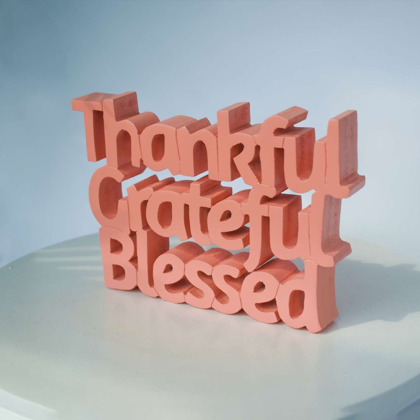 Thankful Grateful Blessed