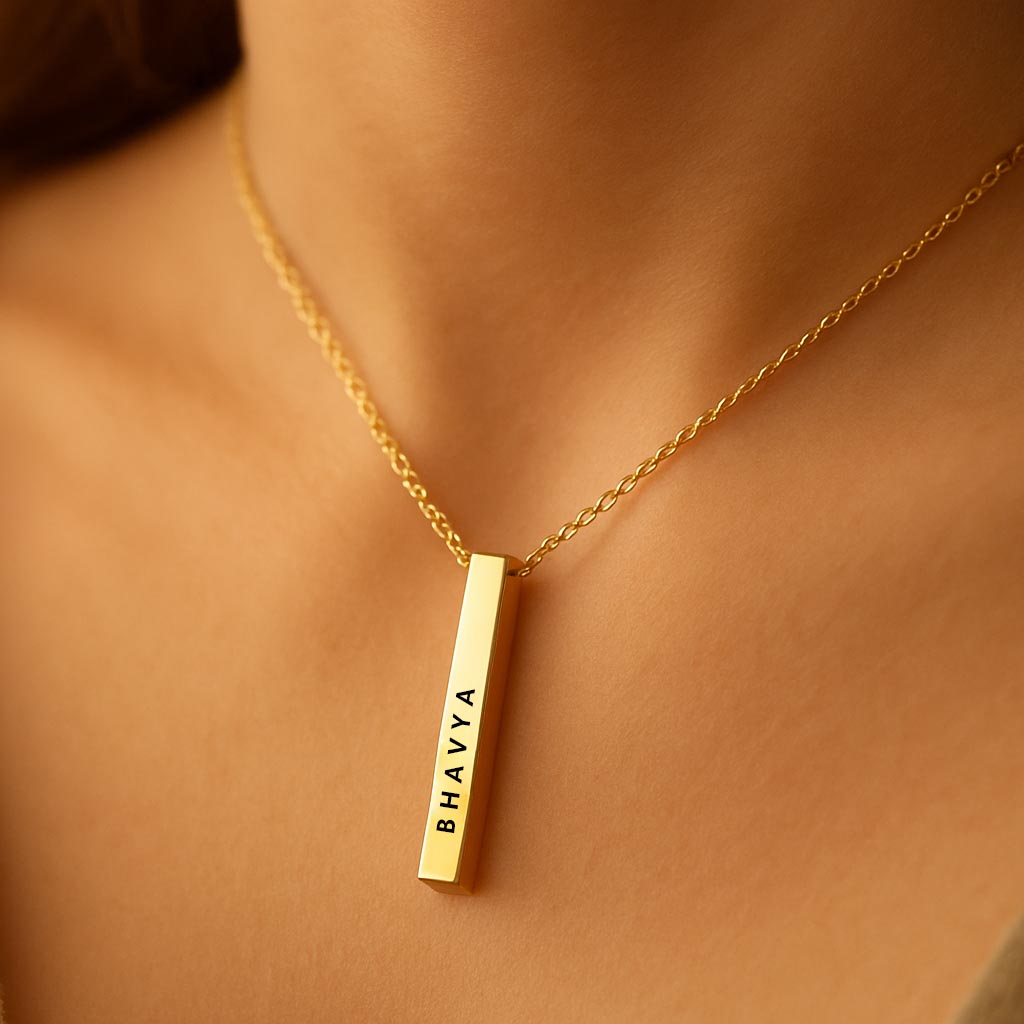 Cherish Bar Pendant