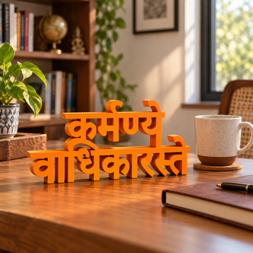 Karmanye Vadhikaraste