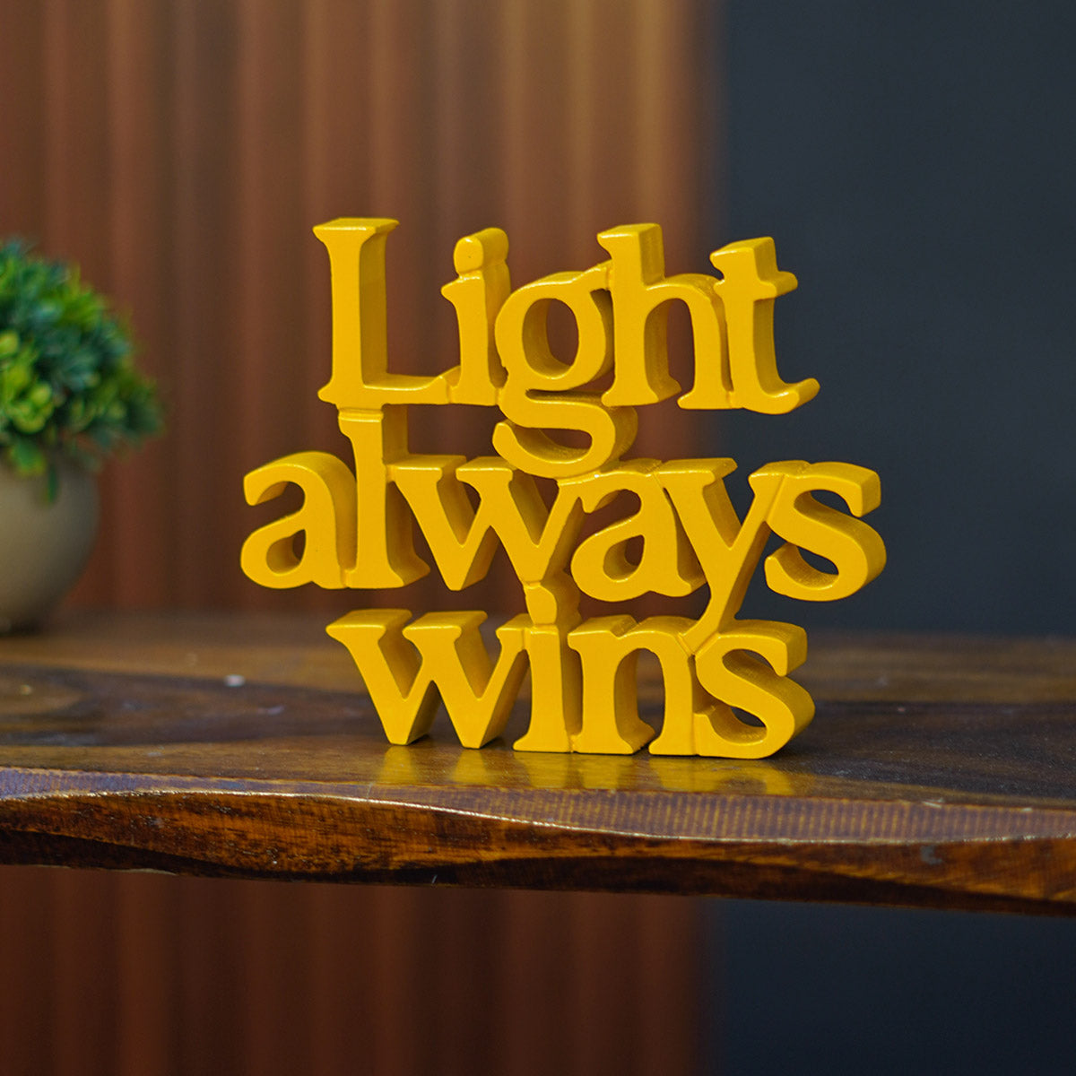 Light Always Wins