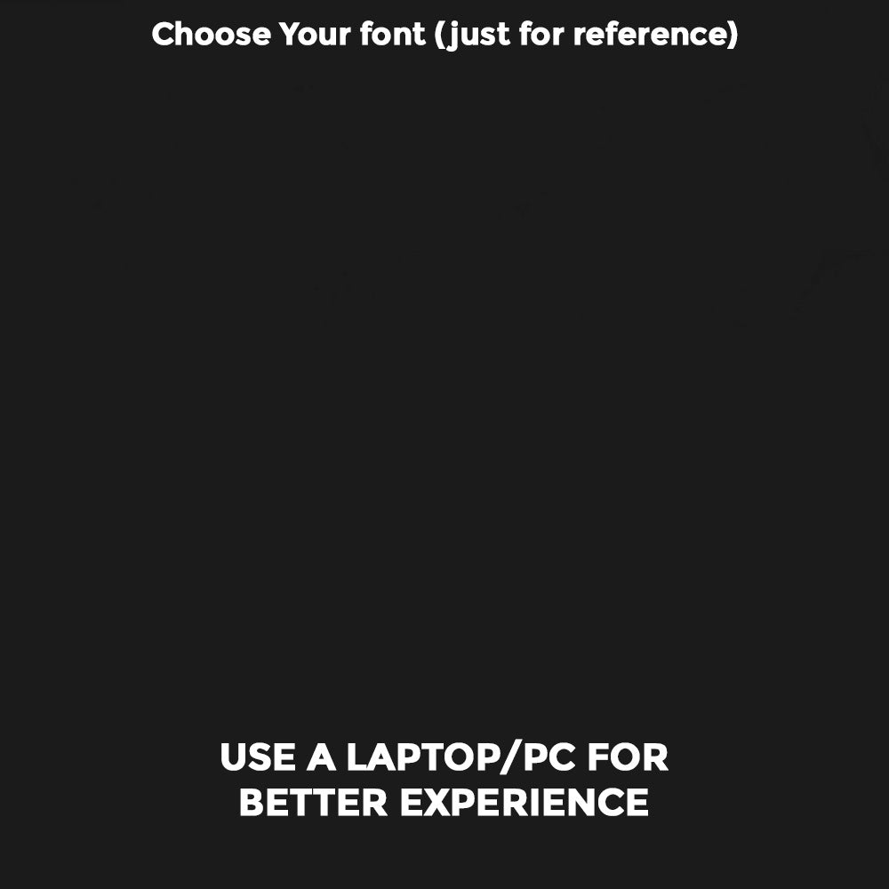 Select Your Font