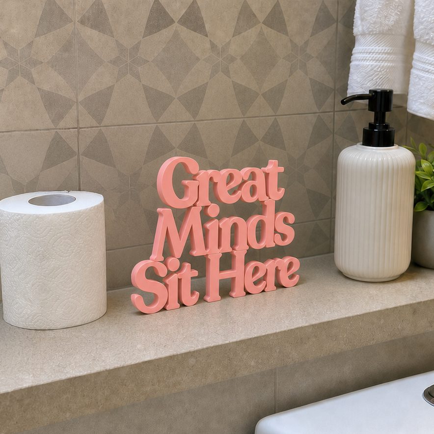 Great Mind Sit Here