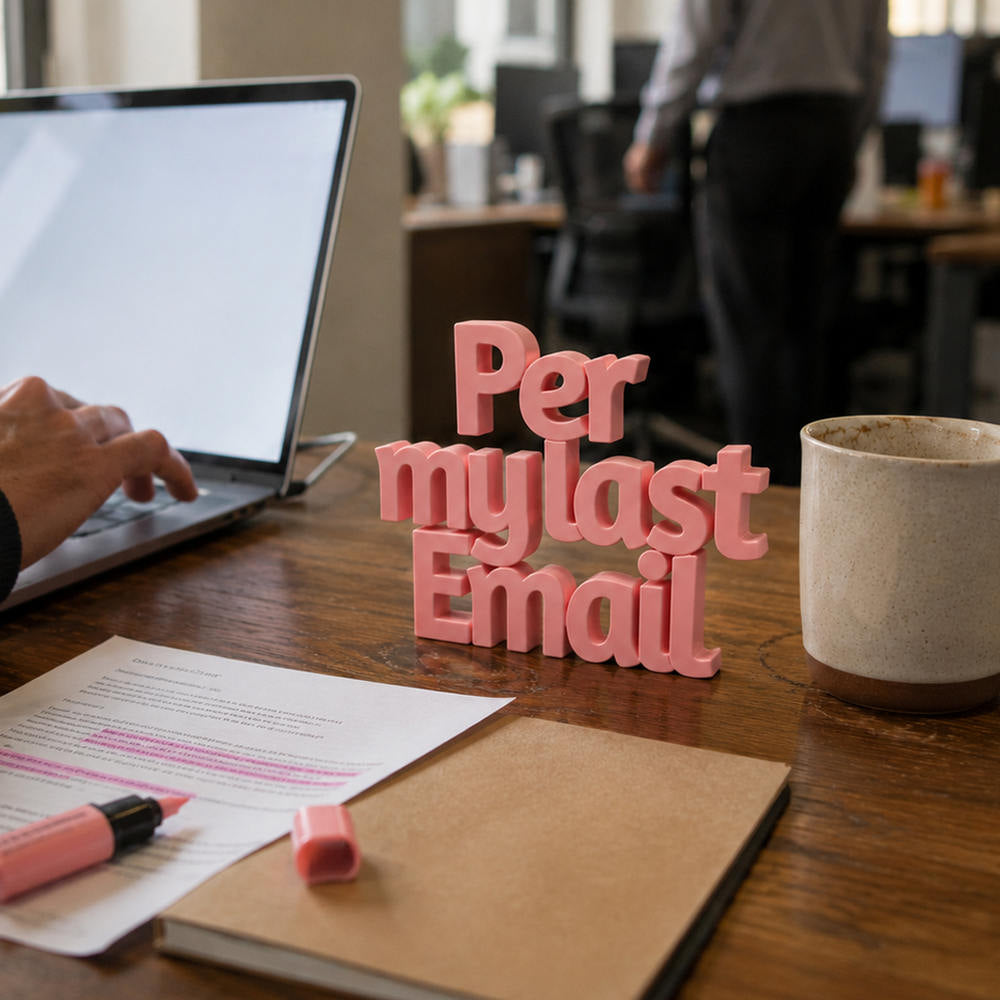 Per my last email